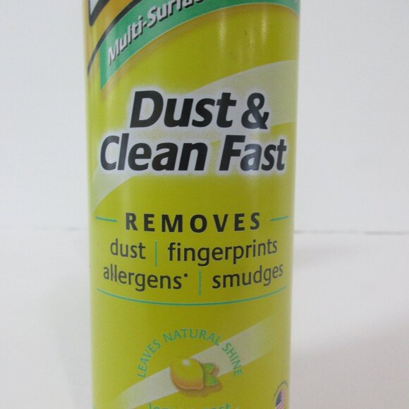 Lot of 2 Endust Multi-Surface Dusting Cleaning Spray Lemon Zest - 12.5 fl oz - Picture 3 of 6